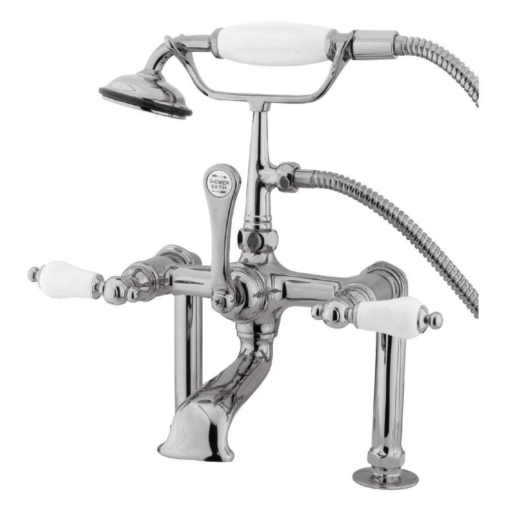 Deck-Mount Clawfoot Tub Faucets