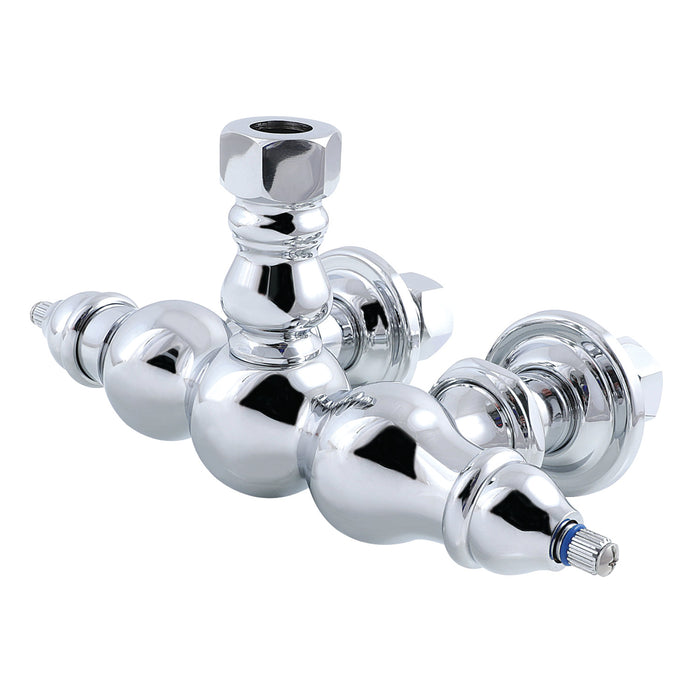 Kingston Brass ABT700-1 Vintage Tub Faucet Body Only, Polished Chrome