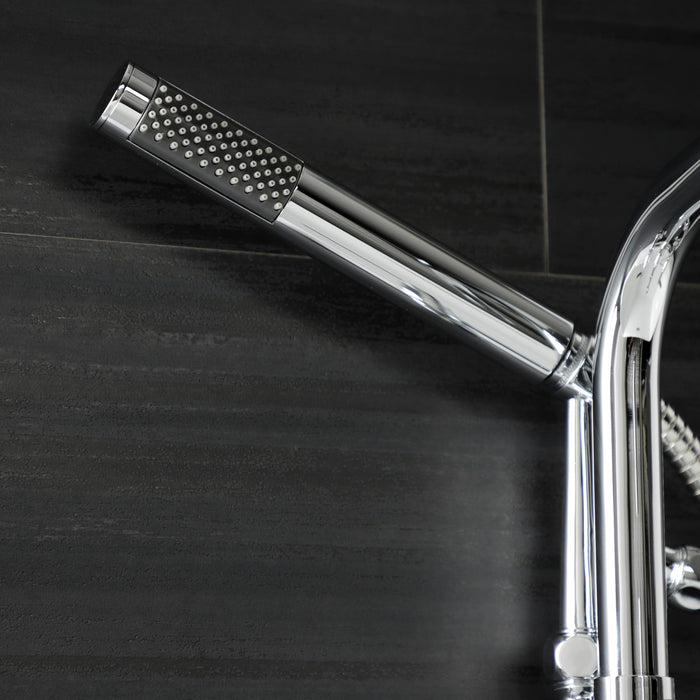 Aqua Vintage AE8451DL Concord Wall Mount Clawfoot Tub Faucet, Polished Chrome