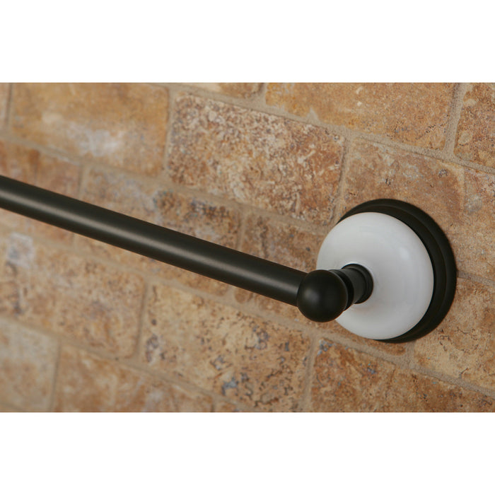 Kingston Brass BA1111ORB Victorian 24" Single Towel Bar, Oil Rubbed Bronze