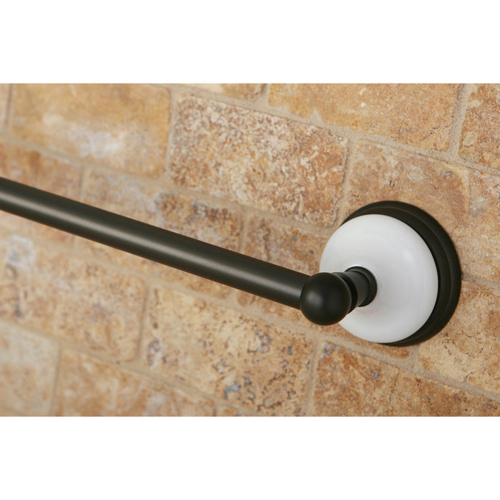 Kingston Brass BA1111ORB Victorian 24" Single Towel Bar, Oil Rubbed Bronze