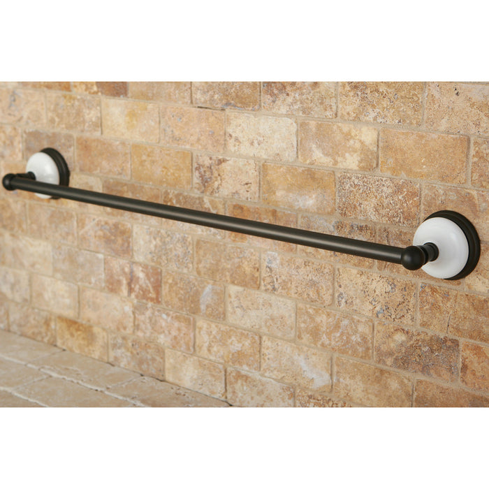 Kingston Brass BA1111ORB Victorian 24" Single Towel Bar, Oil Rubbed Bronze