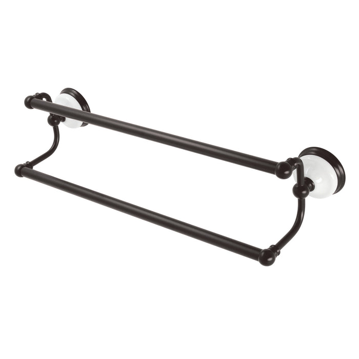Kingston Brass BA11318ORB Vintage 18" Double Towel Bar, Oil Rubbed Bronze