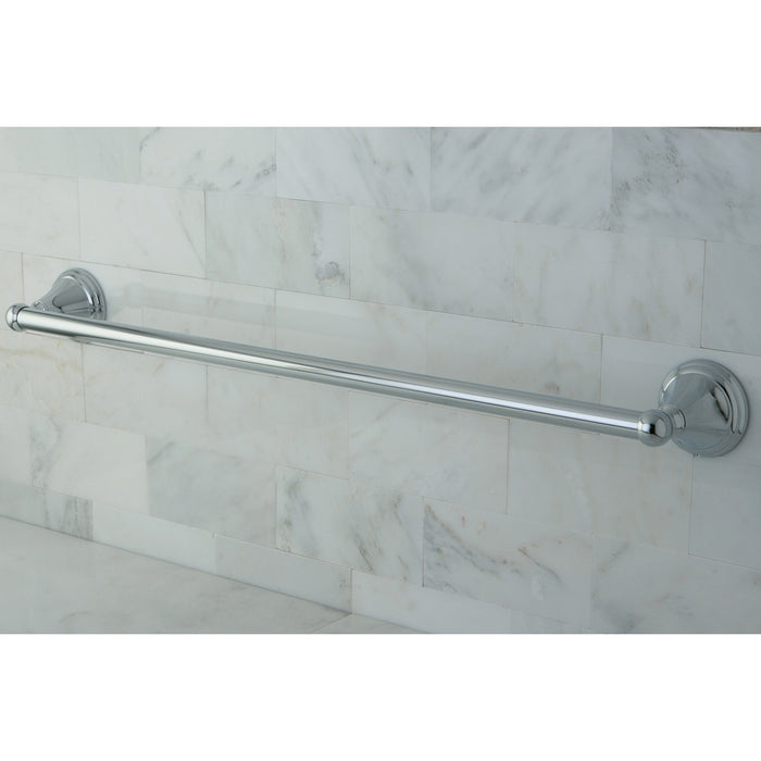Kingston Brass BA2971C Governor 24" Single Towel Bar, Polished Chrome