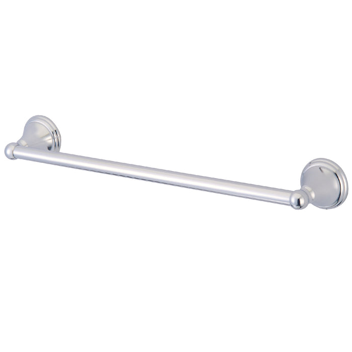 Kingston Brass BA2972C Governor 18" Single Towel Bar, Polished Chrome