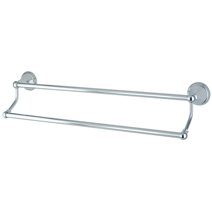 Kingston Brass BA297318C Governor 18" Double Towel Bar, Polished Chrome