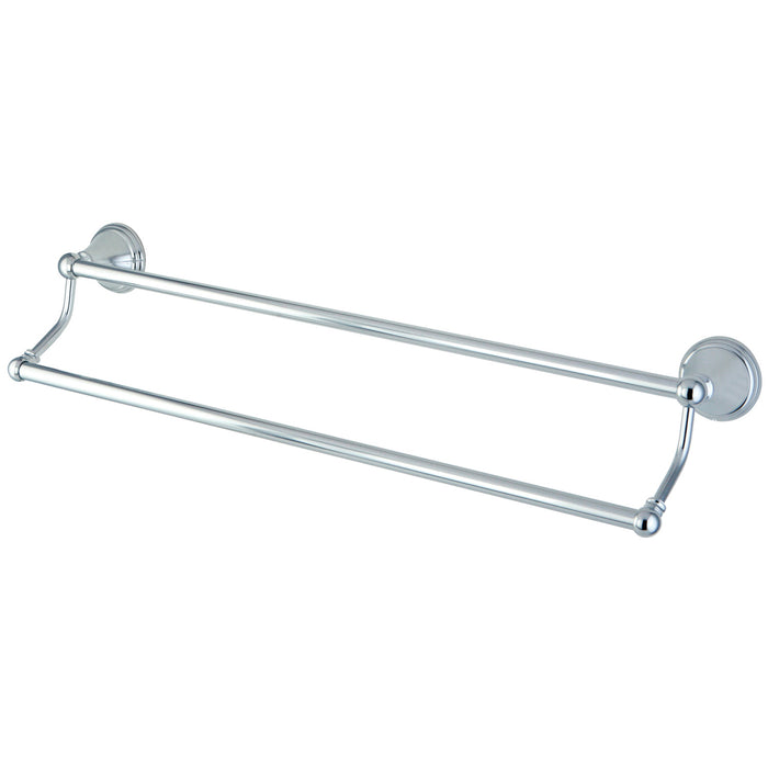 Kingston Brass BA2973C Governor 24" Double Towel Bar, Polished Chrome