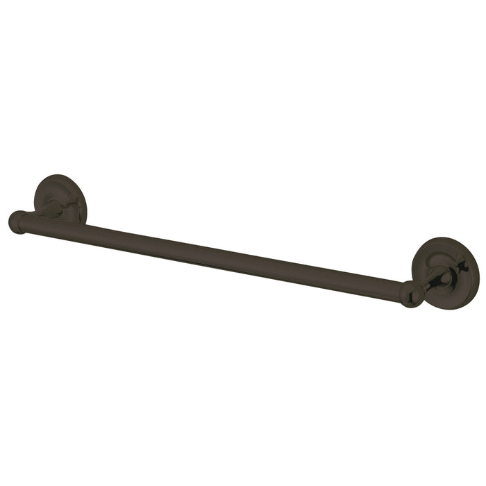Kingston Brass BA311ORB Classic 24" Single Towel Bar, Oil Rubbed Bronze