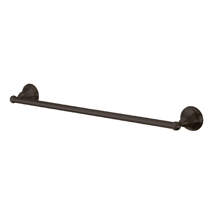 Kingston Brass BA4811ORB Metropolitan 24" Towel Bar, Oil Rubbed Bronze