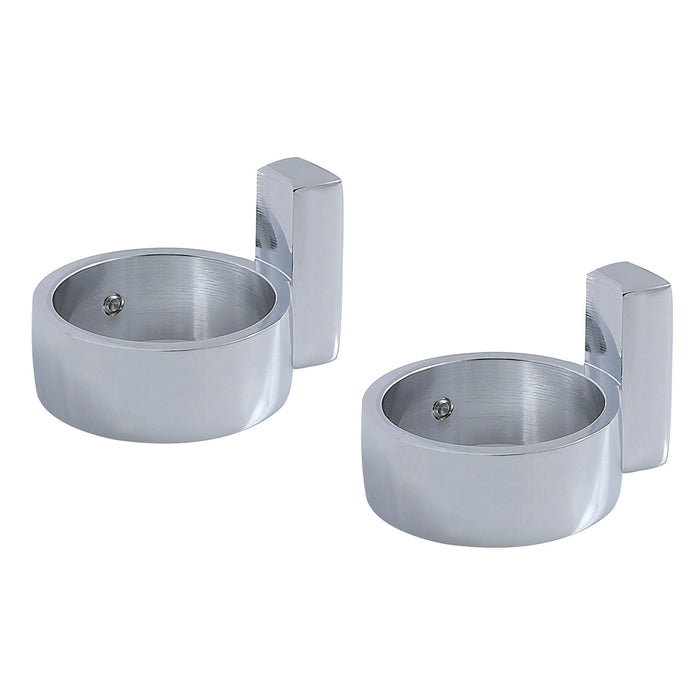 Kingston Brass CC431 Drain Bracelets for Supply Line Support, Polished Chrome