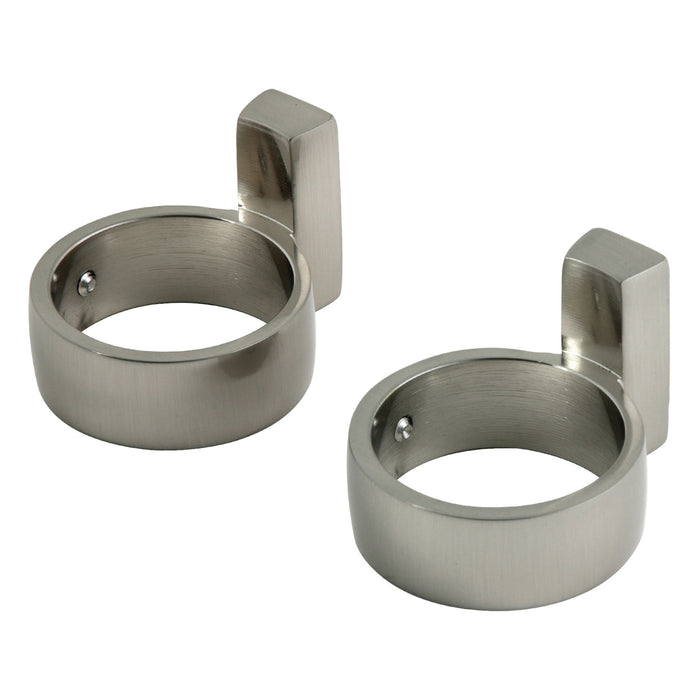 Kingston Brass CC438 Drain Bracelets for Supply Line Support, Brushed Nickel