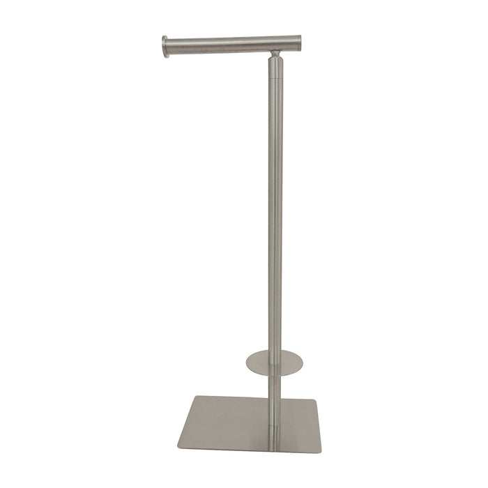 Kingston Brass CC8008 Claremont Freestanding Toilet Paper Holder, Brushed Nickel