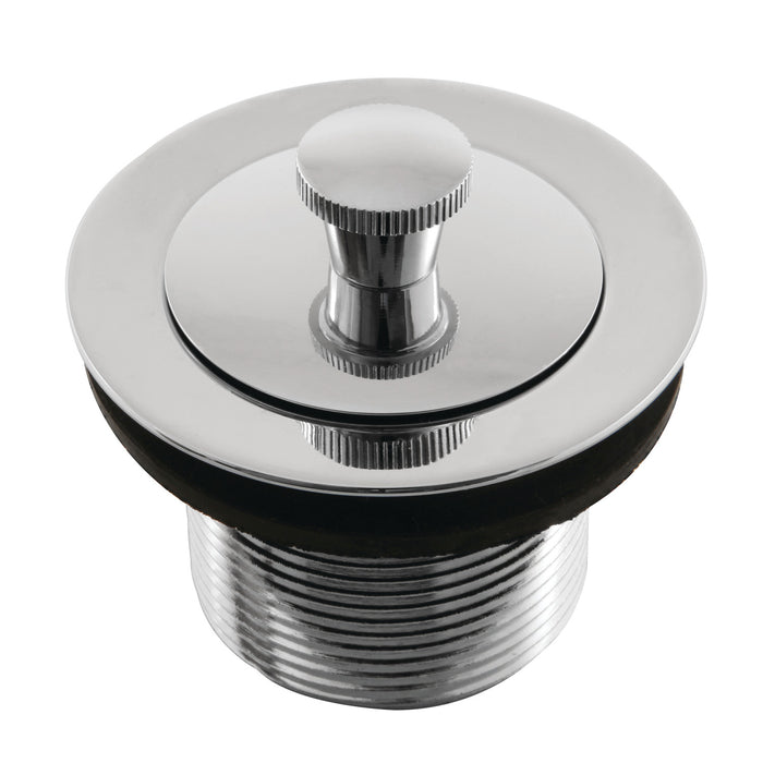 Kingston Brass DLL211 Trimscape Brass Lift and Turn Tub Drain, Polished Chrome
