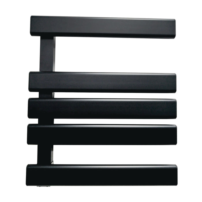 Kingston Brass DTC221950 Metzinger 23" x 20" Aluminum Wall Mount Towel Rack, Matte Black