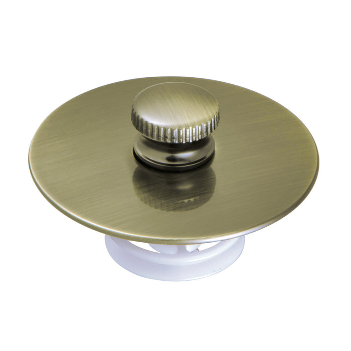 Kingston Brass DTL5304A3 Quick Cover-Up Tub Stopper, Antique Brass