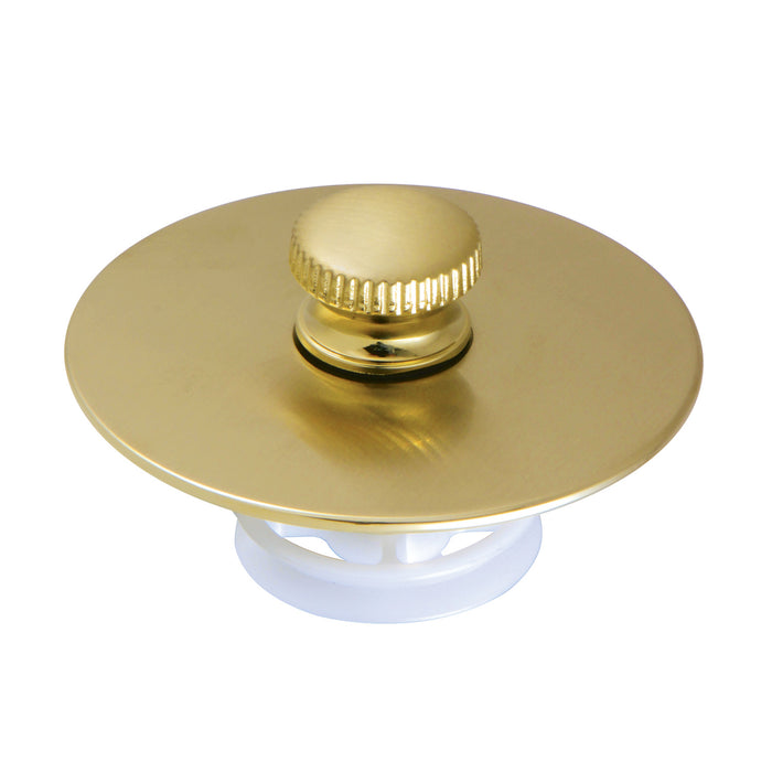 Kingston Brass DTL5304A7 Quick Cover-Up Tub Stopper, Brushed Brass