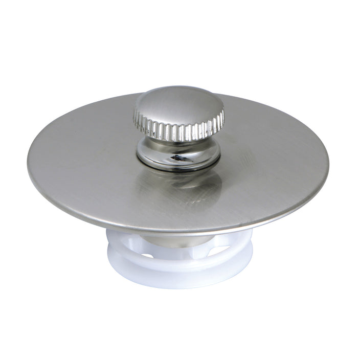 Kingston Brass DTL5304A8 Quick Cover-Up Tub Stopper, Brushed Nickel