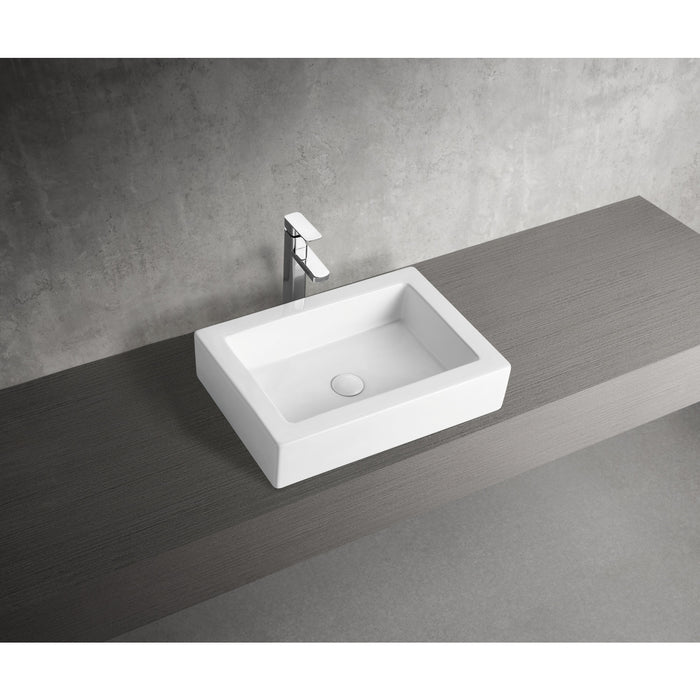 Fauceture EV4335 Pacifica Vessel Sink, White