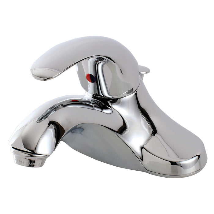 Kingston Brass FB6541 Legacy Single-Handle 4" Centerset Bathroom Faucet with ABS Pop-Up Drain, Polished Chrome