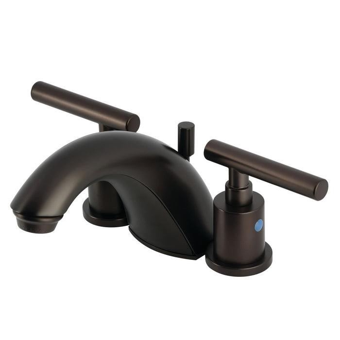 Kingston Brass FB8955CML Manhattan Widespread Bathroom Faucets with Pop-Up Drain, Oil Rubbed Bronze