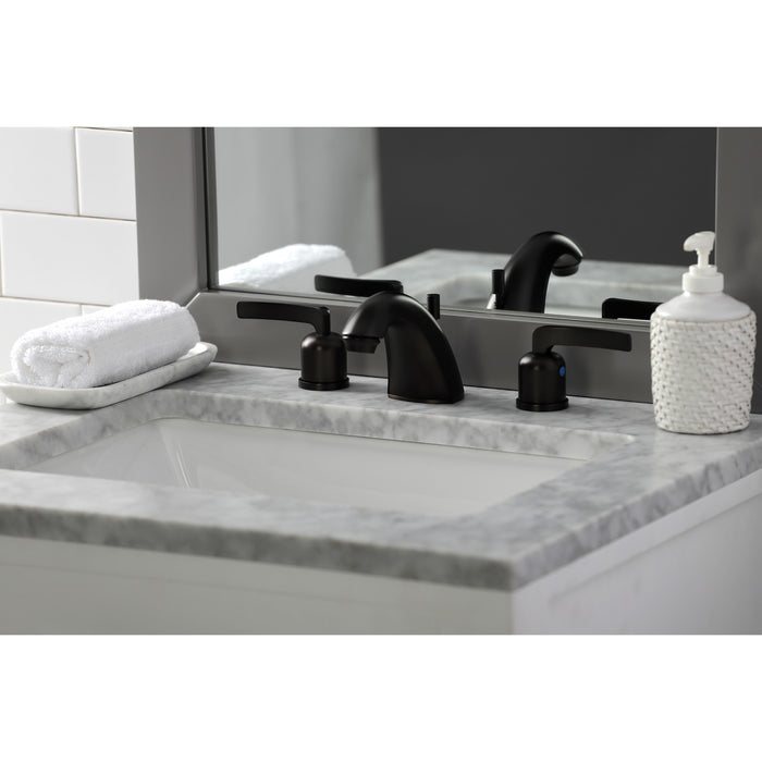 Kingston Brass FB8955EFL Centurion Widespread Bathroom Faucet with Retail Pop-Up Drain, Oil Rubbed Bronze