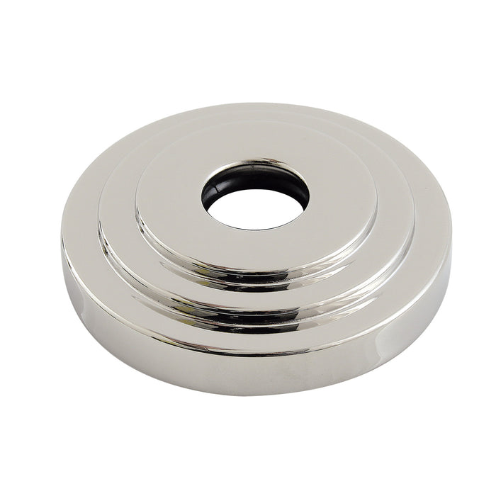 Kingston Brass FLMODERN6 3/4" I.D. Brass Flange, Polished Nickel