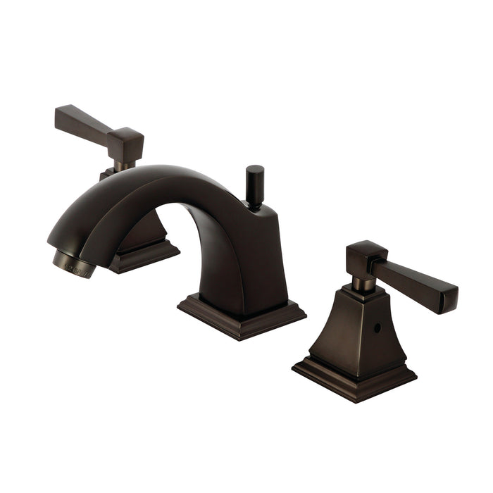 Kingston Brass FSC4685DL Concord Widespread Bathroom Faucet with Pop-Up Drain, Oil Rubbed Bronze