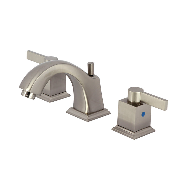 Fauceture FSC4688NQL Meridian Widespread Bathroom Faucet with Pop-Up Drain, Brushed Nickel