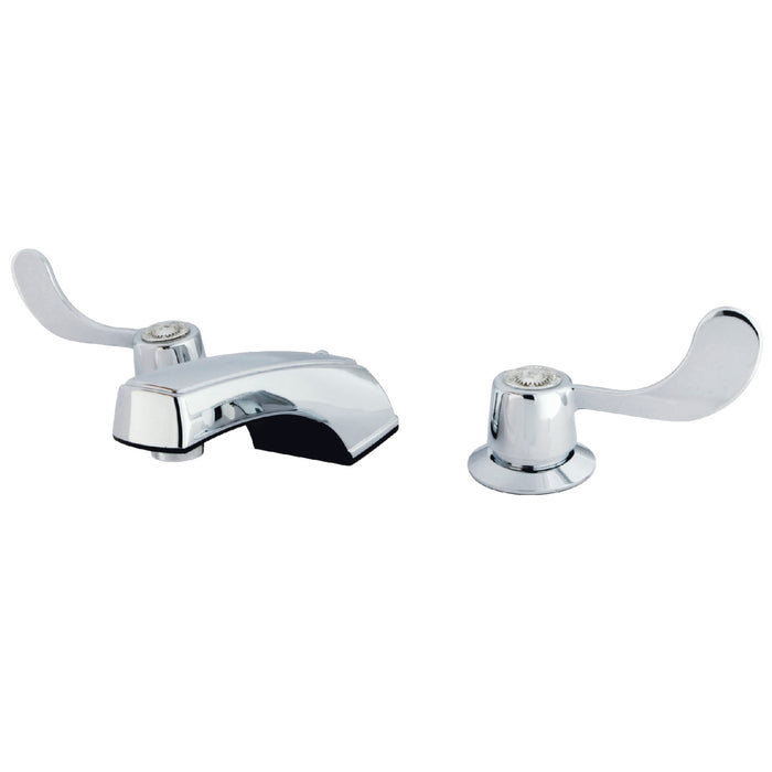 Kingston Brass GKB931LP Vista Widespread Bathroom Faucet, Polished Chrome