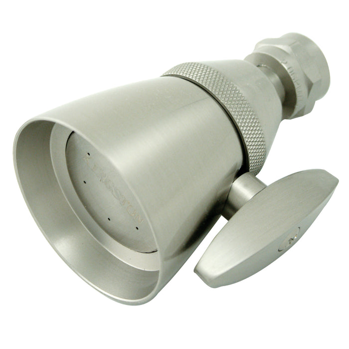 Kingston Brass K132A8 Made To Match 2-1/4" Round Adjustable Jet Spray Brass Shower Head, Brushed Nickel