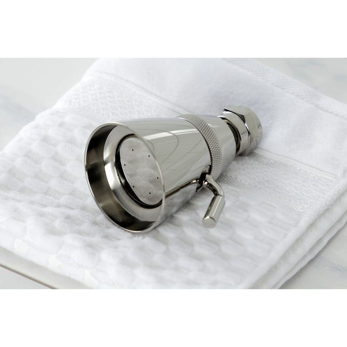 Kingston Brass K133A6 Made To Match 2-1/4" Round Jet Spray Brass Shower Head, Polished Nickel