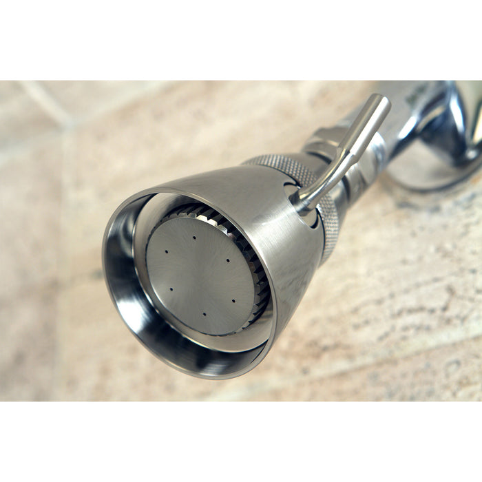 Kingston Brass K133A8 Made To Match 2-1/4" Round Jet Spray Brass Shower Head, Brushed Nickel