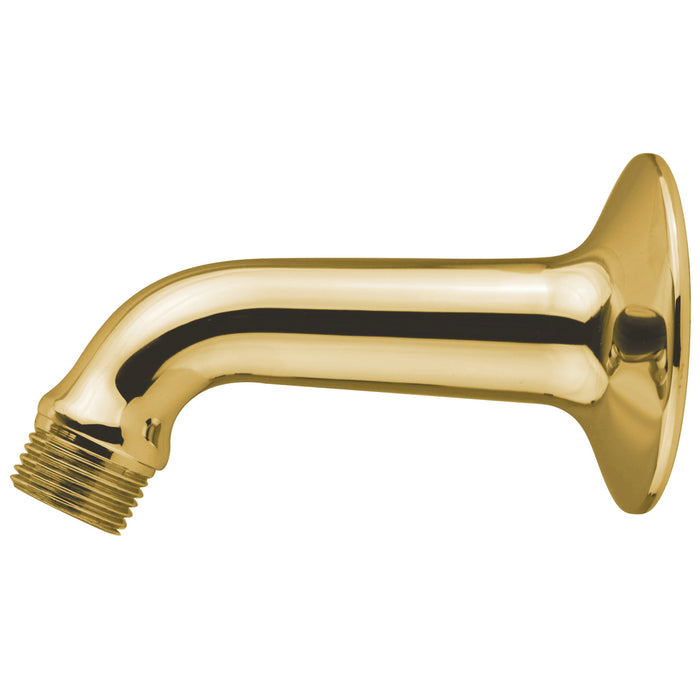 Kingston Brass K150C2 6" Shower Arm, Polished Brass