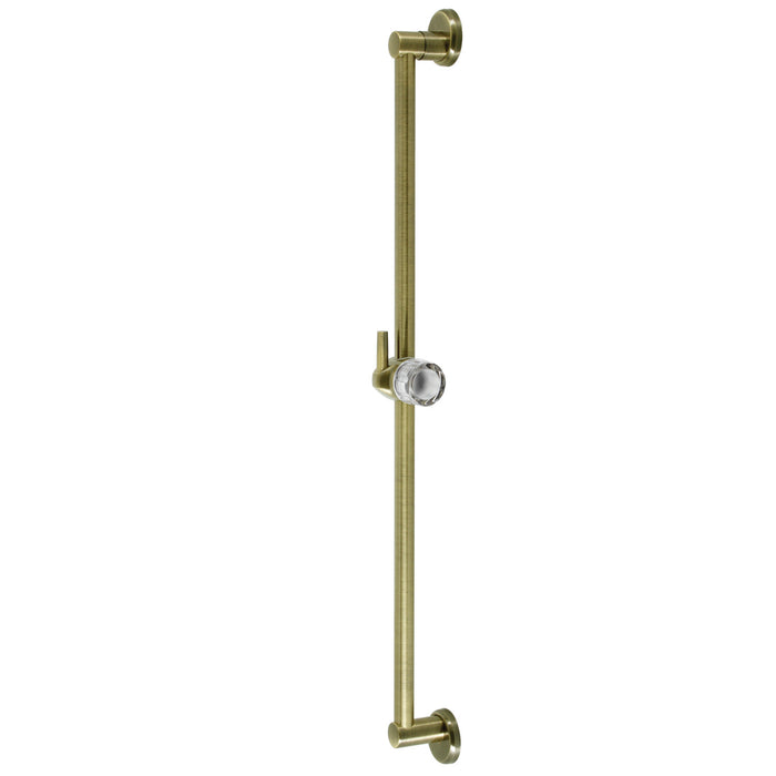 Kingston Brass K180A3 Made To Match 24" Brass Shower Slide Bar, Antique Brass