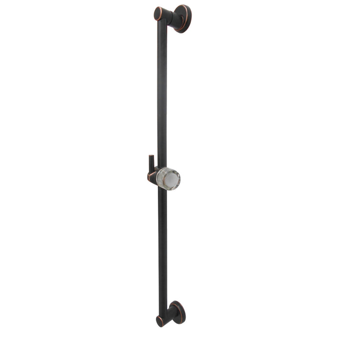 Kingston Brass K180A6NB Made To Match 24" Brass Shower Slide Bar, Naples Bronze