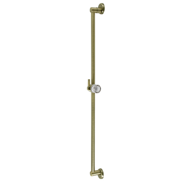Kingston Brass K183A3 Made To Match 30" Brass Shower Slide Bar, Antique Brass