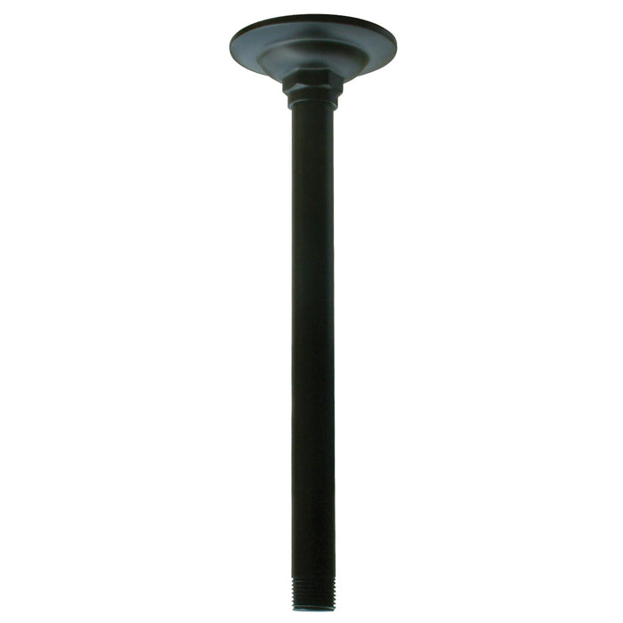 Kingston Brass K210A5 Trimscape 10" Rain Drop Ceiling Mount Shower Arm with Round Flange, Oil Rubbed Bronze