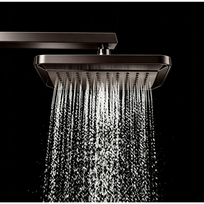 Kingston Brass K250A5 Claremont 9-5/8" Square Rainfall ABS Shower Head, Oil Rubbed Bronze