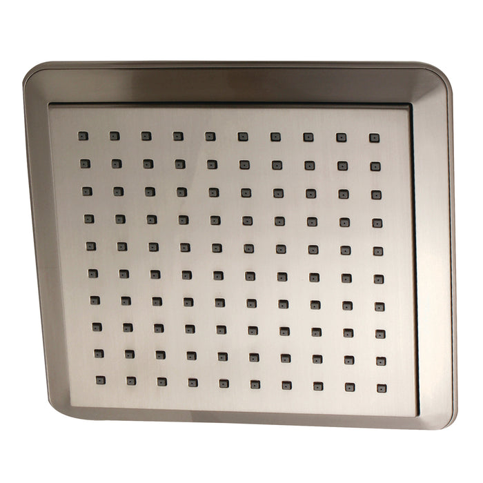 Kingston Brass K251A8 Claremont 9-5/8" Square Rainfall ABS Shower Head, Brushed Nickel