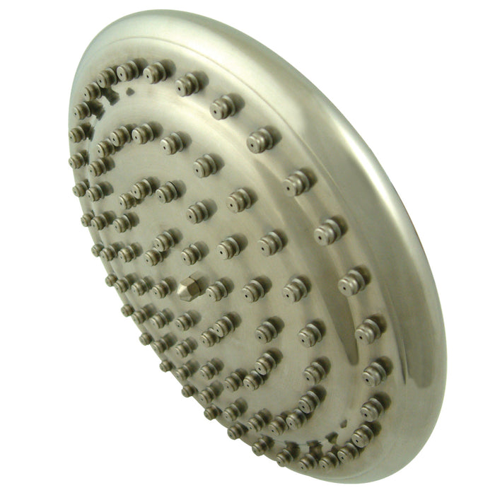 Kingston Brass K319A8 Restoration 9" Round Raindrop Brass Shower Head, Brushed Nickel