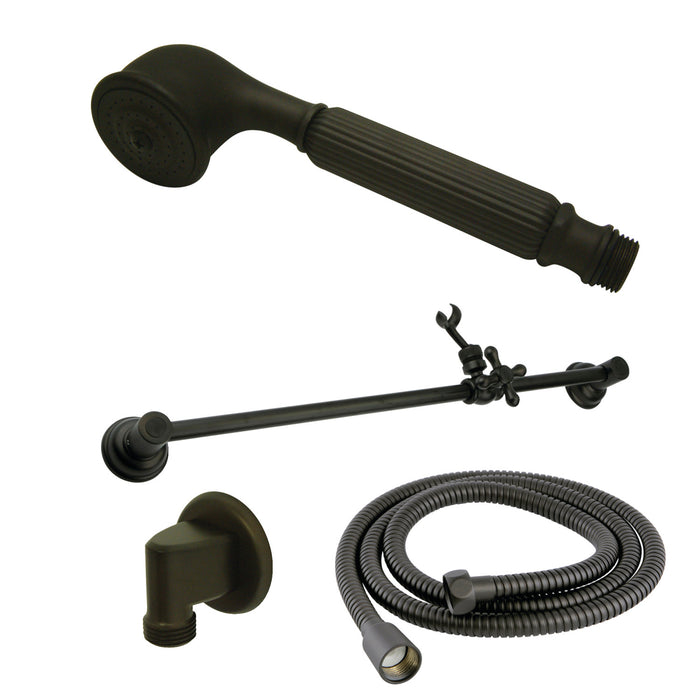 Kingston Brass KAK3325W5 Made to Match Shower System with 24" Slide/Grab Bar and Hand Shower, Oil Rubbed Bronze