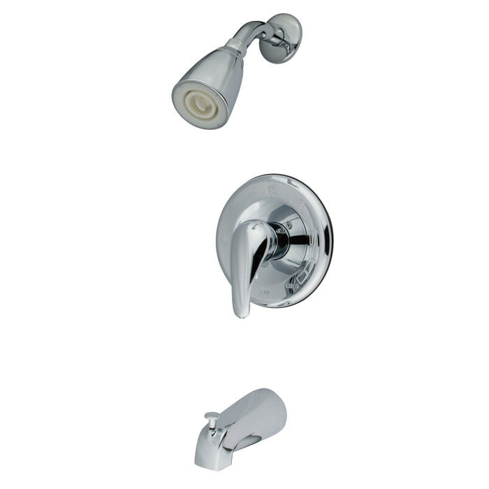 Kingston Brass KB1631LL Legacy Single-Handle Pressure Balanced Tub and Shower Faucet, Polished Chrome
