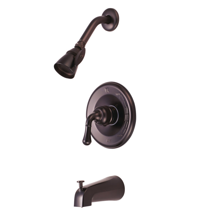 Kingston Brass KB1635T Magellan Single-Handle Pressure Balanced Tub and Shower Faucet, Trim Only, Oil Rubbed Bronze