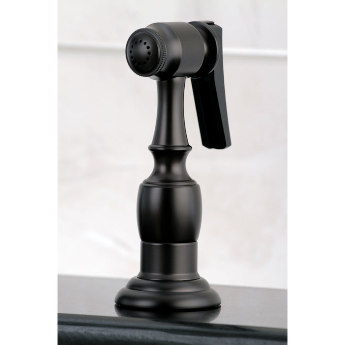 Kingston Brass KB1755WLLBS Wilshire Centerset Kitchen Faucet, Oil Rubbed Bronze