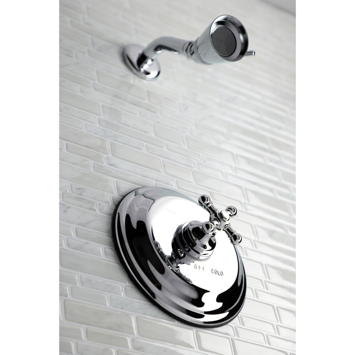 Kingston Brass KB2631BXTSO Metropolitan Single-Handle Pressure Balanced Shower Faucet, Trim Only, Polished Chrome