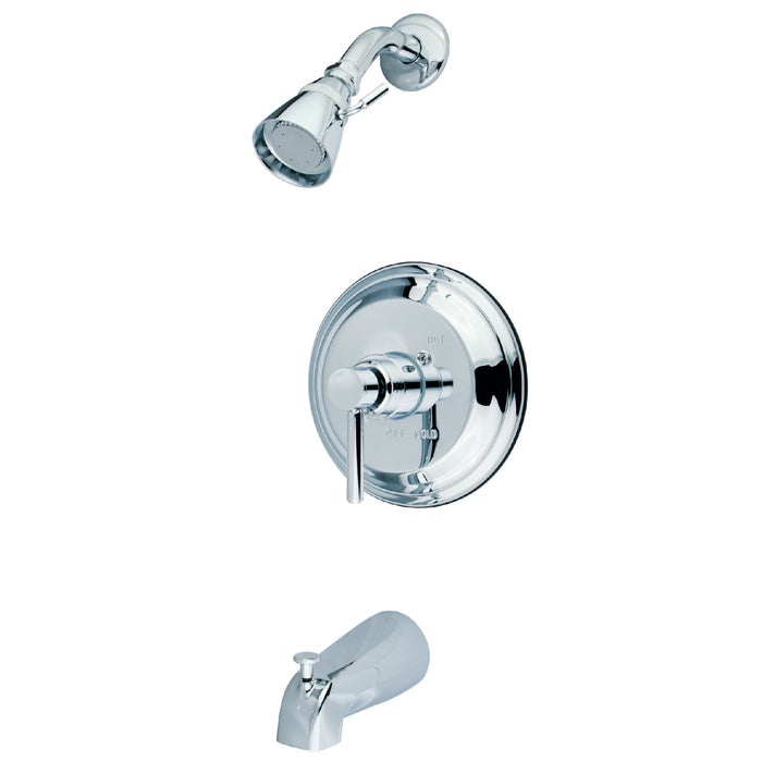 Kingston Brass KB2631DLT Concord Single-Handle Pressure Balanced Tub and Shower Faucet, Trim Only, Polished Chrome
