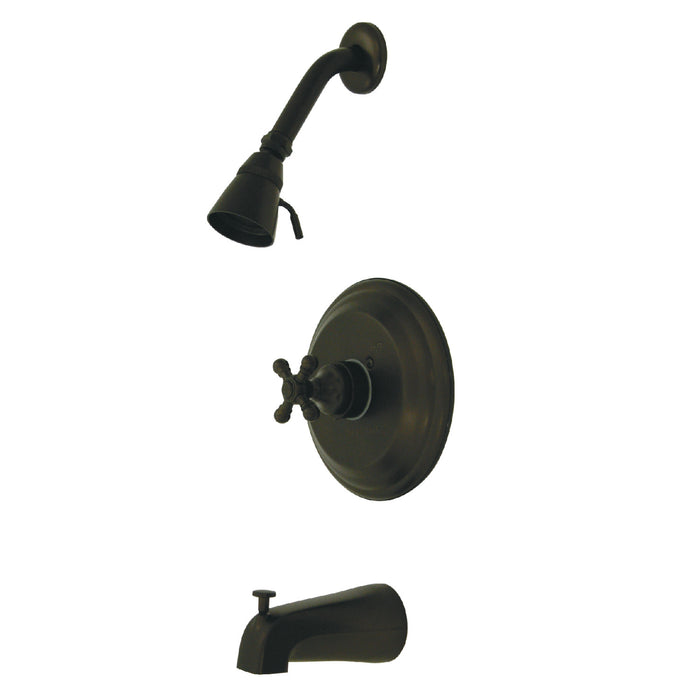 Kingston Brass KB2635BXT Metropolitan Single-Handle Pressure Balanced Tub and Shower Faucet, Trim Only, Oil Rubbed Bronze