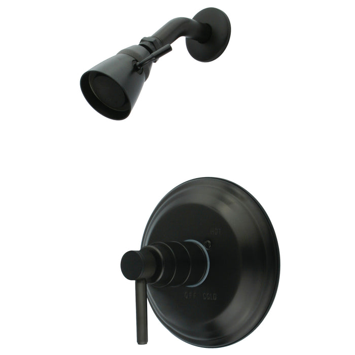 Kingston Brass KB2635DLSO Concord Single-Handle Pressure Balanced Shower Faucet, Oil Rubbed Bronze