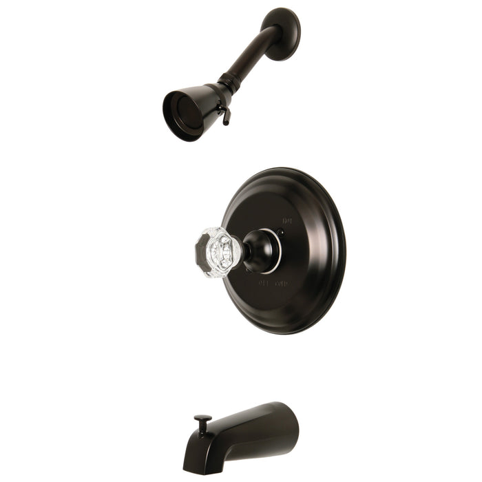 Kingston Brass KB2635WCL Celebrity Single-Handle Pressure Balanced Tub and Shower Faucet, Oil Rubbed Bronze