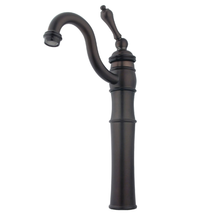 Kingston Brass KB3425AL Victorian Single-Handle Vessel Sink Faucet, Oil Rubbed Bronze